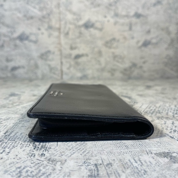 Kate spade New York black patent leather bifold wallet - Picture 4 of 13